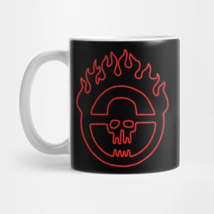 NEON WAR SKULL Mug